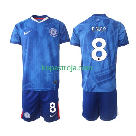 Billiga Fotbollströjor Chelsea Enzo Fernandez 8 Barn Hemma tröja 2025/26 Kortärmad